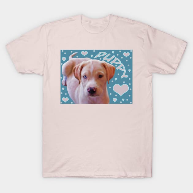 Puppy Love T-Shirt by PandLCreations